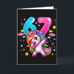 67 ミームユニコーン 女の子用 六 七 ミームブレインロット カード<br><div class="desc">67 ミームユニコーン 女の子用 六 七 ミームブレインロット 面白い子供</div>