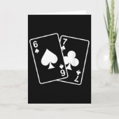 67 ミーム シックスセブン 6–7 面白い トランプ カード (正面)
