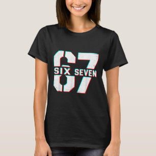67 ミーム シックス セブン おもしろい 6 7 Gen Alpha スラング 6-7 Tシャツ