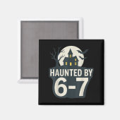 67 ミーム ハロウィン ハウス Soky - Six Seven Gen Alpha マグネット (正面/裏面)
