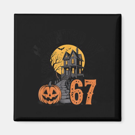 67 ミーム ハロウィン 幽霊 Soky - Six Seven Gen Alp マグネット (正面)