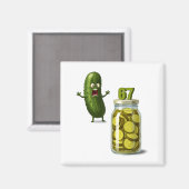 67 ミーム ピクルス サプライズ スライスきゅうり 瓅 マグネット (正面/裏面)
