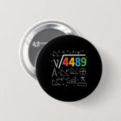 67 ミーム 平方根 4489 スラング シックス セブン 数学 湯のみ 缶バッジ (正面&裏面)