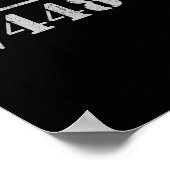 67 ミーム 平方根 4489 スラング 数学 6 7 レトロ メンズ ポスター (角)