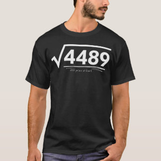 67 ミーム 平方根 4489 スラング 誕生日 数学 Tシャツ