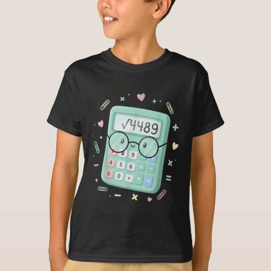 67 ミーム 平方根 4489 スラング 67 数学 計算 Tシャツ (正面)