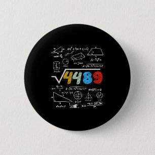 67 ミーム 平方根 4489 計算しようよ 面白い 誕生日 缶バッジ