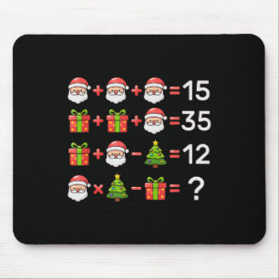 67 ミーム 式で表したクリスマス 数学の問題 クリスマスのプレゼント ログ マウスパッド
