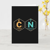 67 ミーム 面白い教師 化学 周期表 レトロ カード (黄色い花)