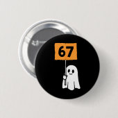 67 ミーム 面白い 六七 ハロウィン 缶バッジ (正面&裏面)