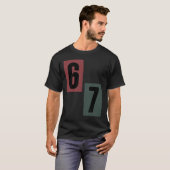 67 ミーム 1 Tシャツ (正面フル)