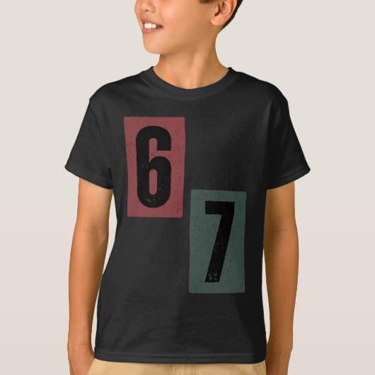 67 ミーム 1 Tシャツ (正面)
