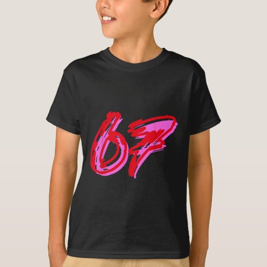67 ミーム Tシャツ (正面)
