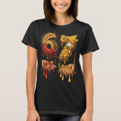 67 メメ シンコデマヨ タコ ナチョ ジョーク Tシャツ (正面)
