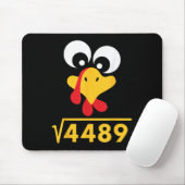 67 メメ 平方根 4489 七面鳥 感謝祭 数学 マウスパッド (マウス)