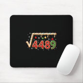 67 メモリークリスマス平方根 4489 67 数学 マウスパッド (マウス)