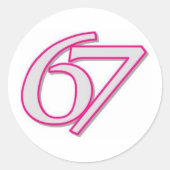 67 ラウンドシール (正面)