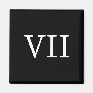 67 ローマ数字 Vii おもしろシックスセブン ミーム 6 7 マット マグネット