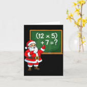 67 先生 クリスマス サンタ シックス セブン ミーム 脳死 カード (黄色い花)