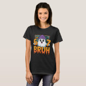 67 先生 ゴースト シックス セブン ミーム 数学の方程式 Bruh Tシャツ (正面フル)