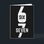 67 六七 ミーム 衣装 数字6と7 メンズ レディース キッズ カード<br><div class="desc">67 衣装 六七 ミーム 数字6と7 メンズ レディース キッズ</div>