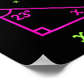 67 数学ミーム 問題を解決 面白い 先生 生徒 ポスター (角)