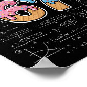 67 数学教師 数学 67th 数字 アイスクリーム ポスター (角)
