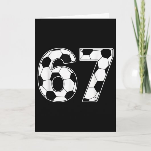 67 日間の学校教師と生徒のサッカー カード (正面)