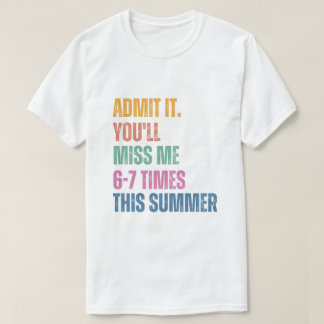 67 最終登校日 学校最後の日 Tシャツ