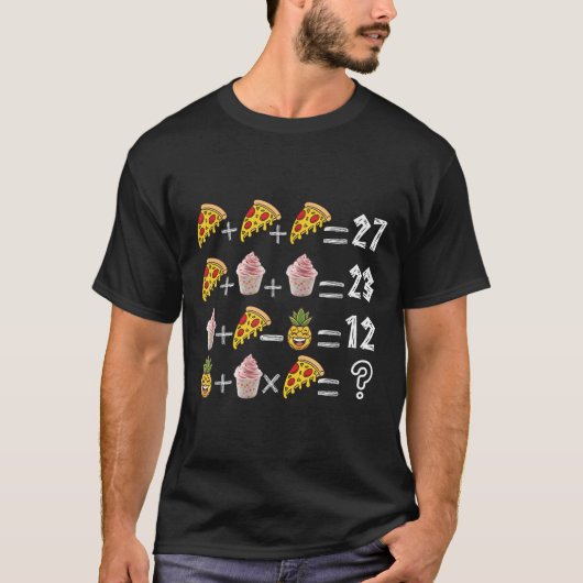 67 演算順序 数学 PEMDAS おもしろ 教師 メーム Tシャツ (正面)