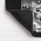 67 猫 ミーム 楽しい 猫 グラフィック 男性 自撮り マウスパッド (コーナー)