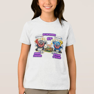6'7" 生存に欠かせない化学元素 トライブレンドTシャツ