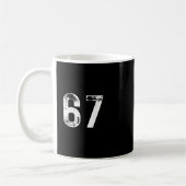 67 - 笑えるミーム コーヒーマグカップ (左)