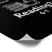 67 英語教師 読書好き 英語教師 おもしろ 英語 読書家 メモ ポスター (角)