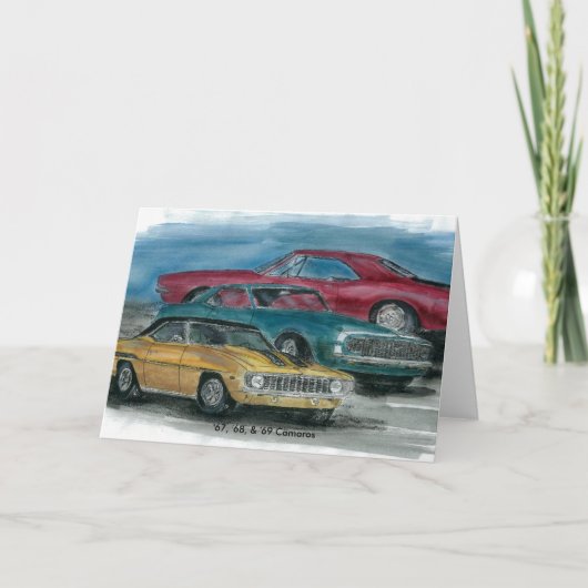 67、68の69 CAMAROSカード カード (正面)
