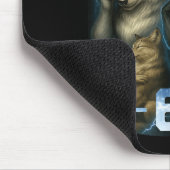 67 Alpha Wolf Meme Funny Graphic Tee Six Seven Hum マウスパッド (コーナー)