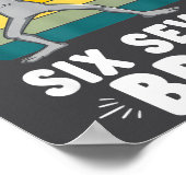 67 Animals Funny 67 Brainrot Youth Kids Alien 67  ポスター (角)