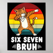 67 Animals Funny 67 Brainrot Youth Kids Cat 67  ポスター (正面)