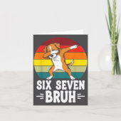 67 Animals Funny 67 Brainrot Youth Kids Dog 67  カード (正面)