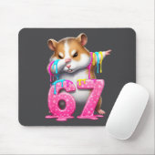 67 Animals Funny 67 Brainrot Youth Kids Hamster 67 マウスパッド (マウス)