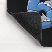 67 Animals Funny 67 Brainrot Youth Kids Shark 67  マウスパッド (コーナー)