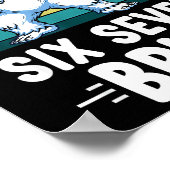 67 Animals Funny 67 Brainrot Youth Kids Yeti 67 ポスター (角)