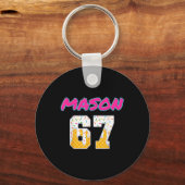 67 Baseball Meme Slang Viral Trend  キーホルダー (正面)