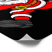 67 Baseball Santa Six Seven Meme Christmas Srt Men ポスター (角)