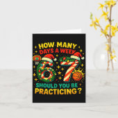 67 Basketball Christmas Funny Practice Meme Gift  カード (黄色い花)
