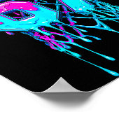 67 Basketball Drip Six Seven Funny  ポスター (角)