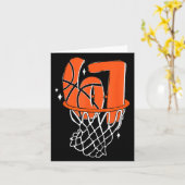 67 Basketball Six Seven 6 7 Meme Funny 67 Basketba カード (黄色い花)