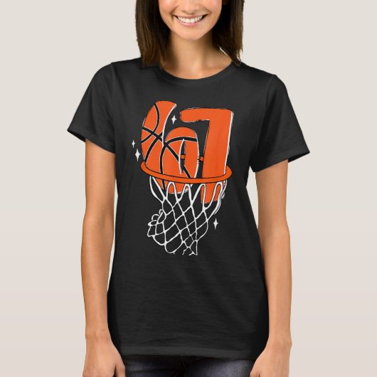 67 Basketball Six Seven 6 7 Meme Funny 67 Basketba Tシャツ (正面)