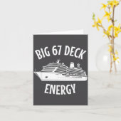 67 Big Six Seven Deck Energy Brain Rot Gen Alpha C カード (黄色い花)