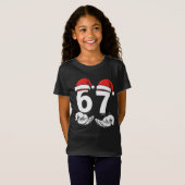 67 Birthday six seven meme gift for kids Tシャツ (正面フル)